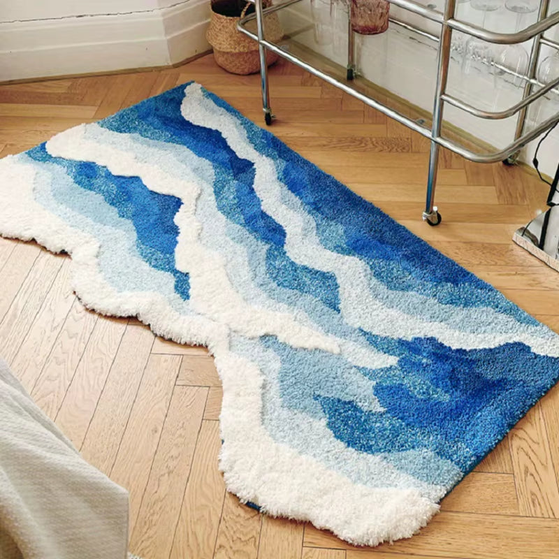 Blue Wave Rug