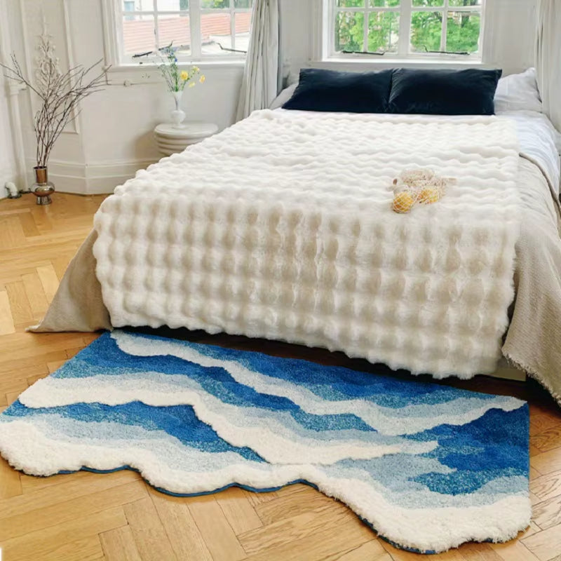 Blue Wave Rug