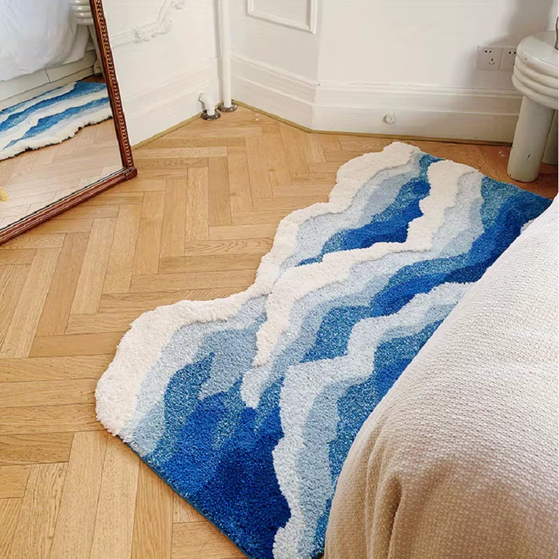 Blue Wave Rug