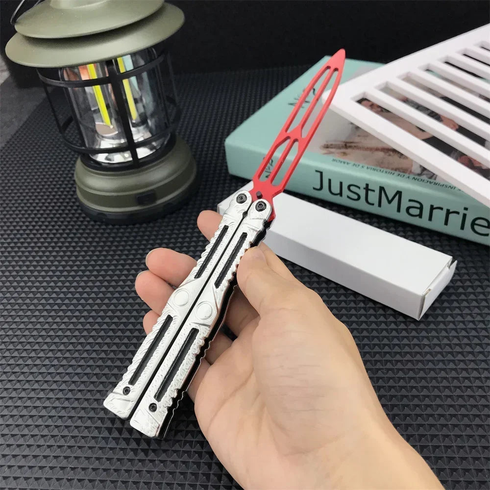 Steel Butterfly Knife (Unsharpened)