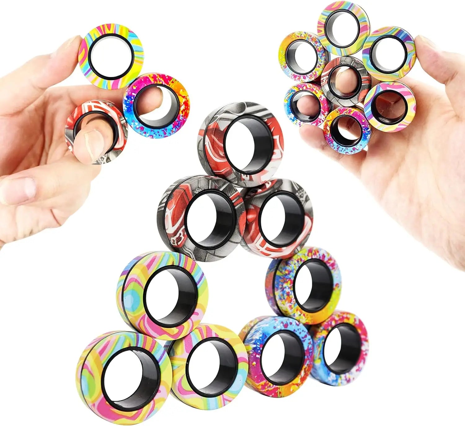 Magnetic Finger Rings