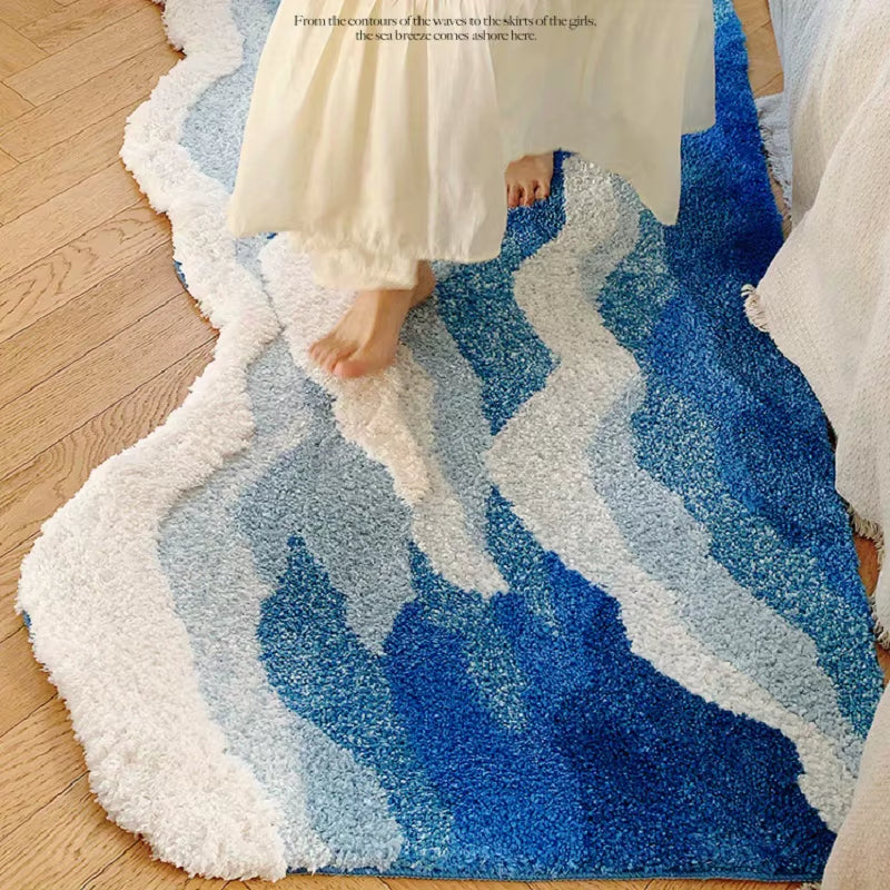 Blue Wave Rug